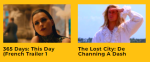 Les acteurs Anna-Maria Sieklucka (365 Days) et Channing Tatum (The Lost City)